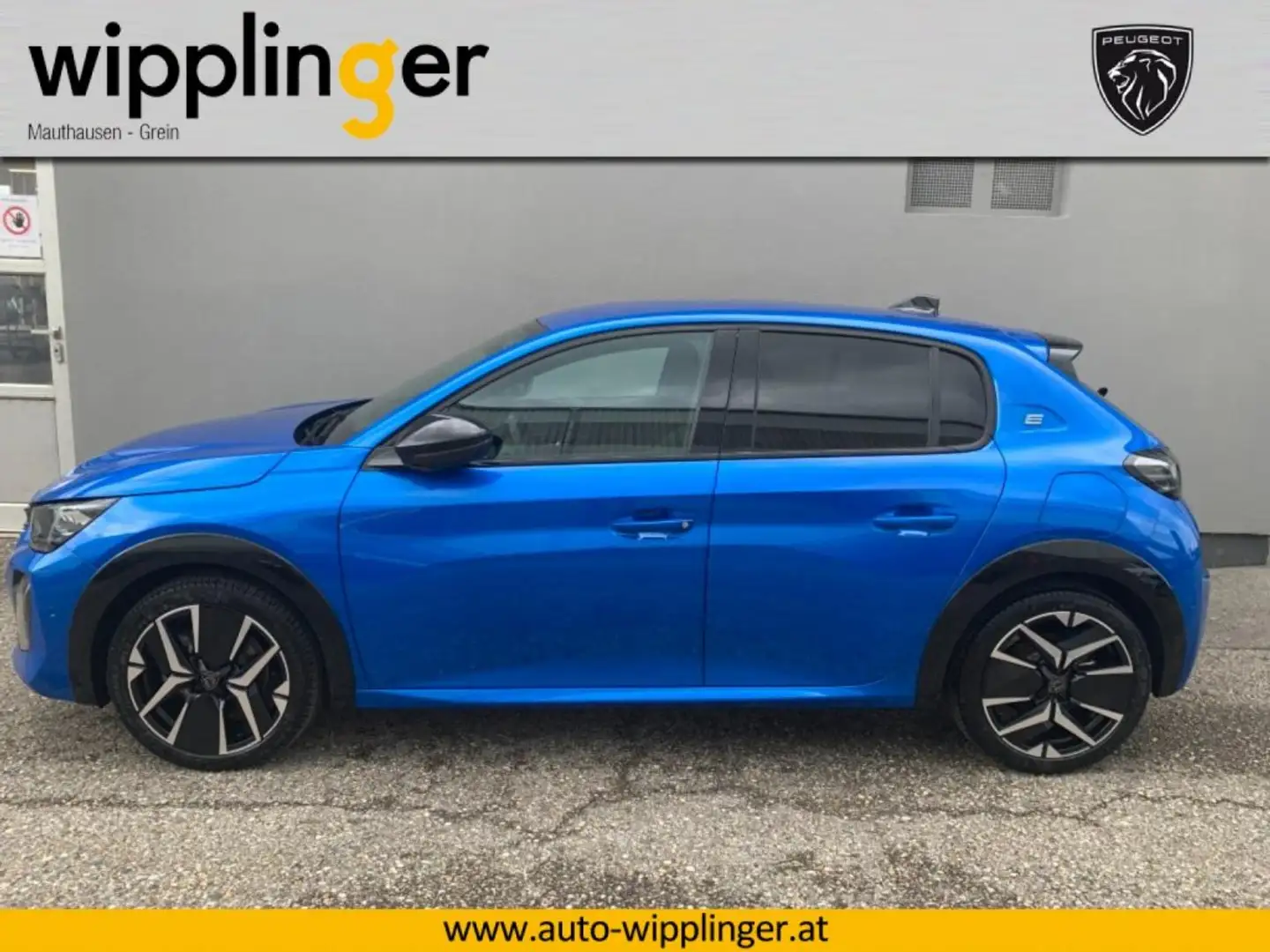 Peugeot e-208 GT 156PS Elektro 3-phasig LP € 44.291,- Kék - 2