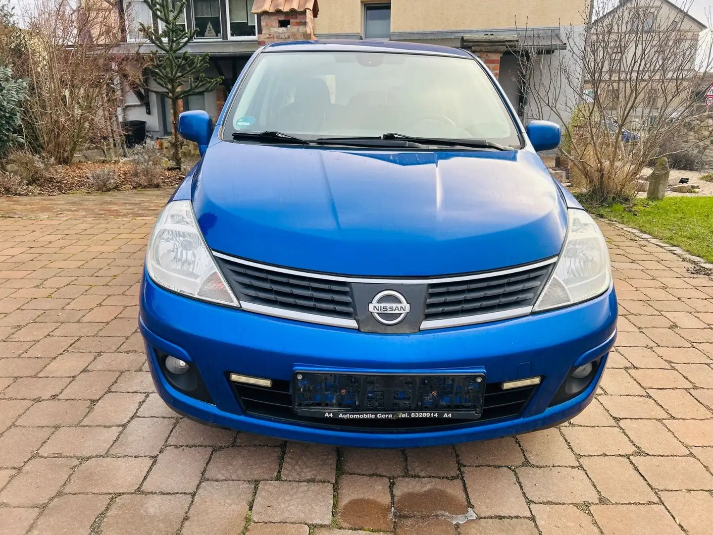 Nissan Tiida Acenta 1.6 TÜV/AU 05/2027 Klimaautomatik Blau - 2