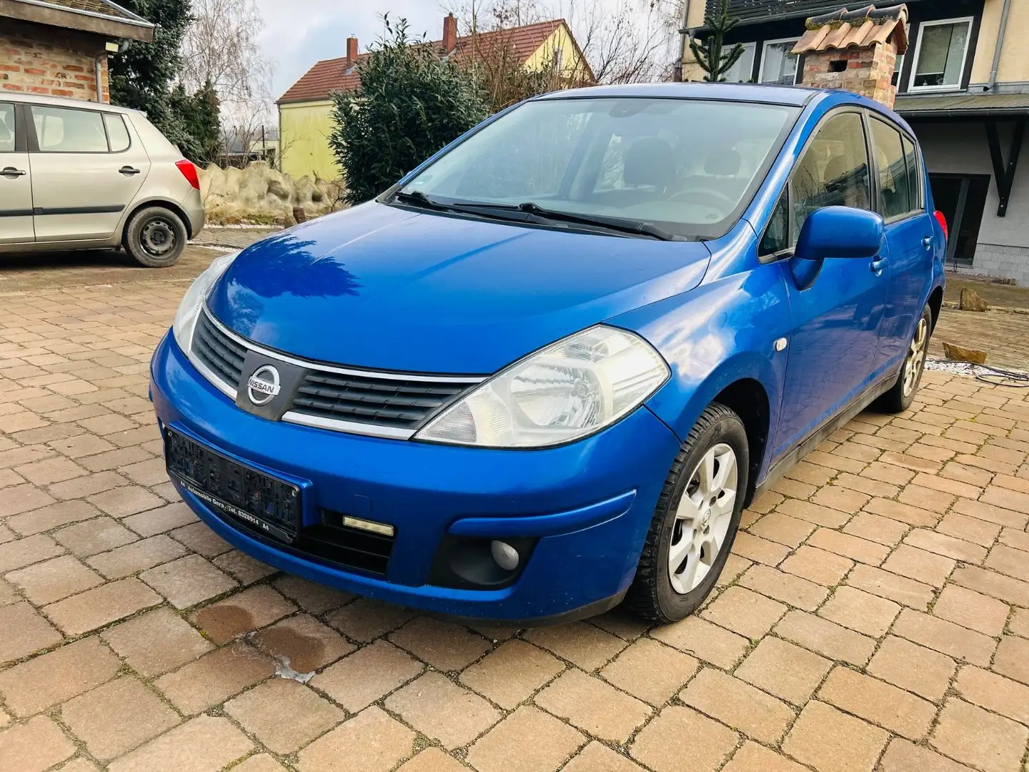 Nissan Tiida Acenta 1.6 TÜV/AU 05/2027 Klimaautomatik Blau - 1