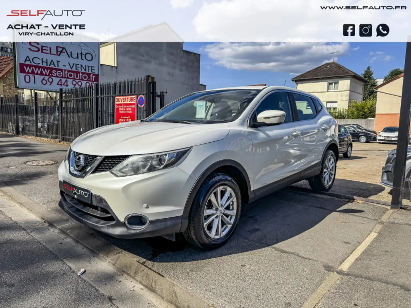 Nissan Qashqai 1.6 DCI 130CH BUSINESS EDITION Blanc - 1