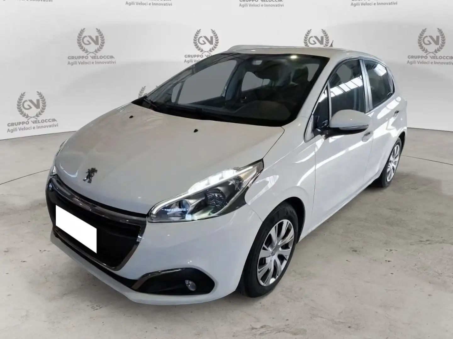 Peugeot 208 BlueHDi 100 S&S 5 porte Active Weiß - 1