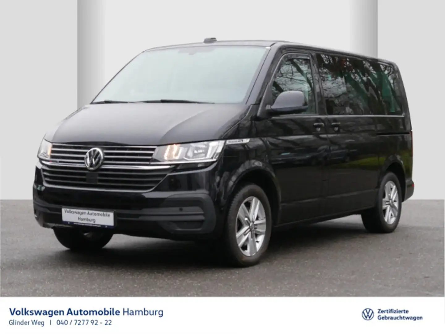 Volkswagen T6.1 Multivan 2.0 TDI 4Motion DSG AHK Ledersitze Schwarz - 1