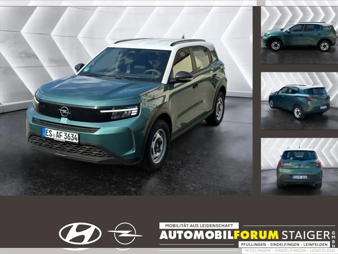 Opel Frontera 1.2 Edition inkl. Technik-/Komfort-Paket Grün - 1