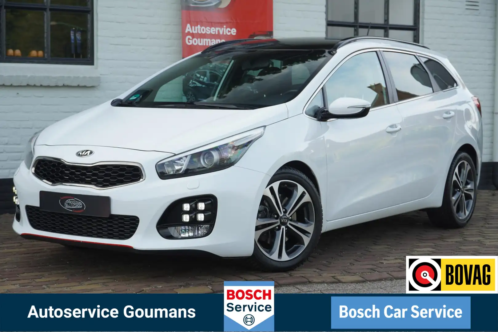 Kia Ceed SW / cee'd SW Sportswagon 1.0 T-GDi GT-Line Clima Camera Navi Cr Blanc - 1