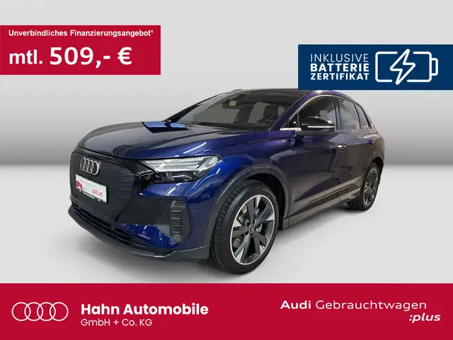 Audi Q4 e-tron Q4 50 e tron quattro S line Matrix SONOS Cam AHK