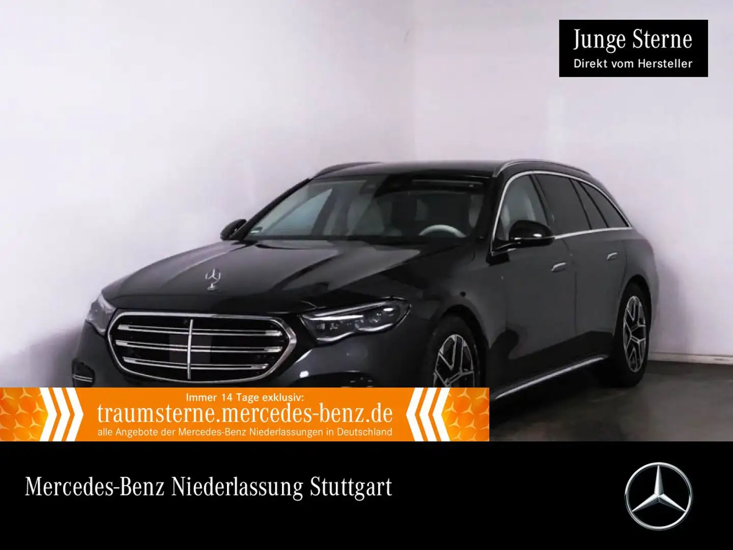 Mercedes-Benz E 220 d T Fahrass 360° Burmester Distr. Multisitz Gris - 1
