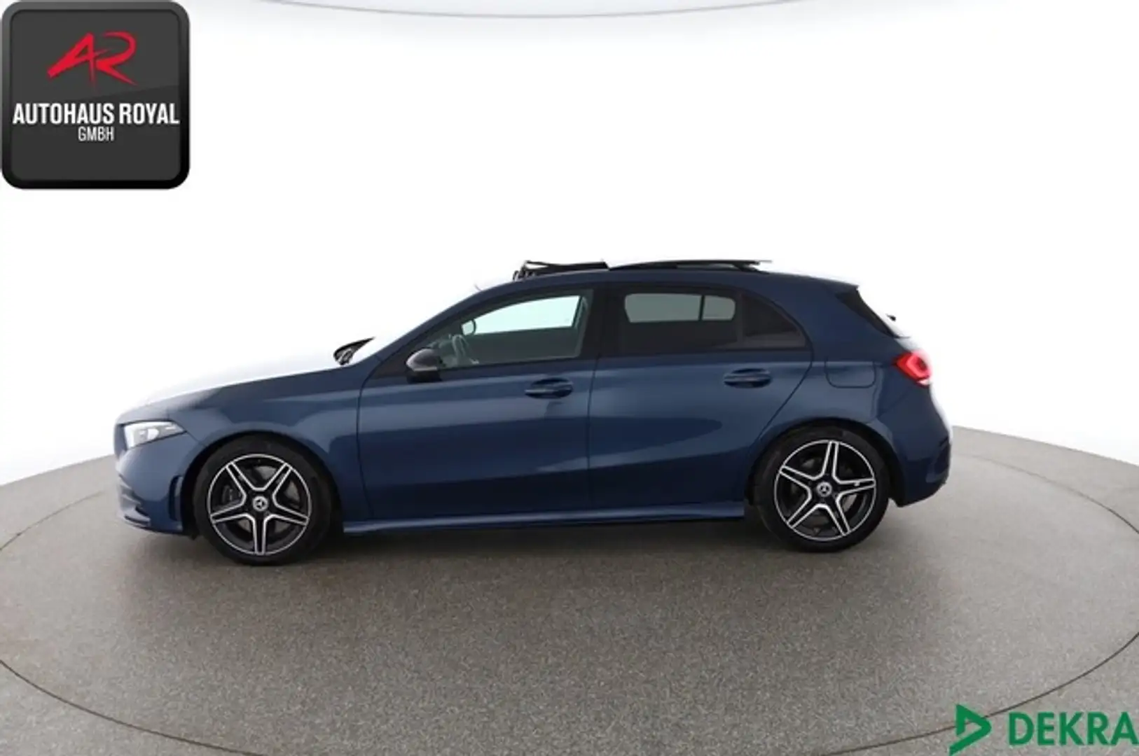 Mercedes-Benz A 250 4M AMG NIGHT MULTIBEAM,BURMESTER,MEMORY,SH Niebieski - 2