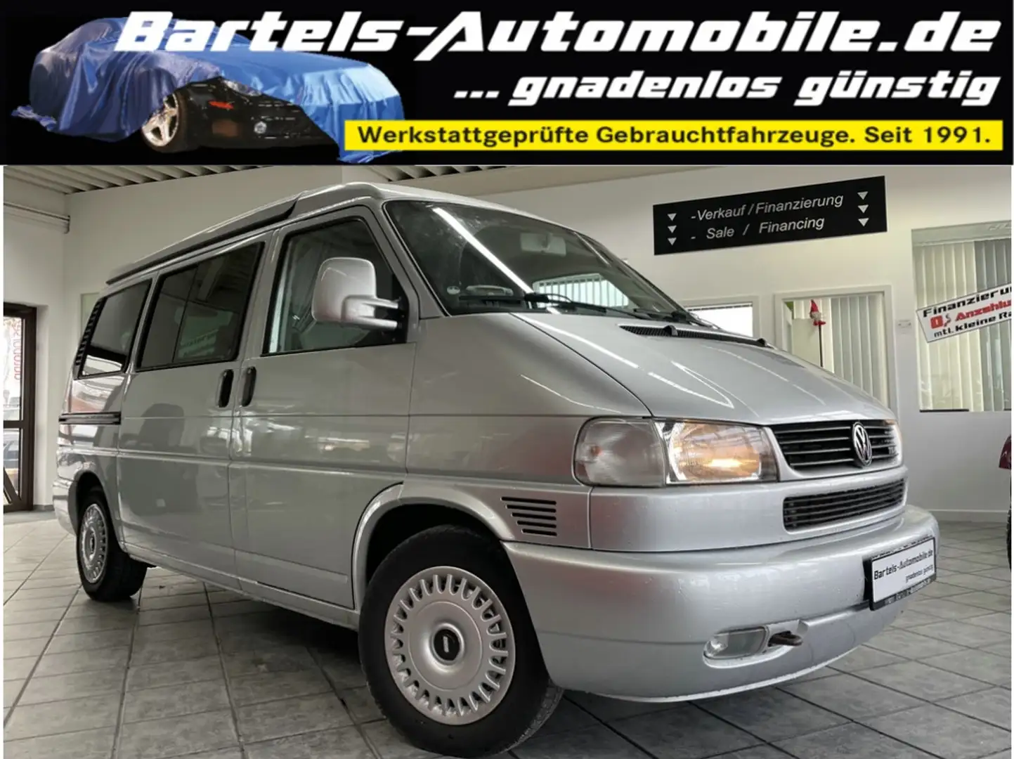 Volkswagen T4 California 2.5 TDI, Standh., ATM 100 tkm! Ezüst - 1