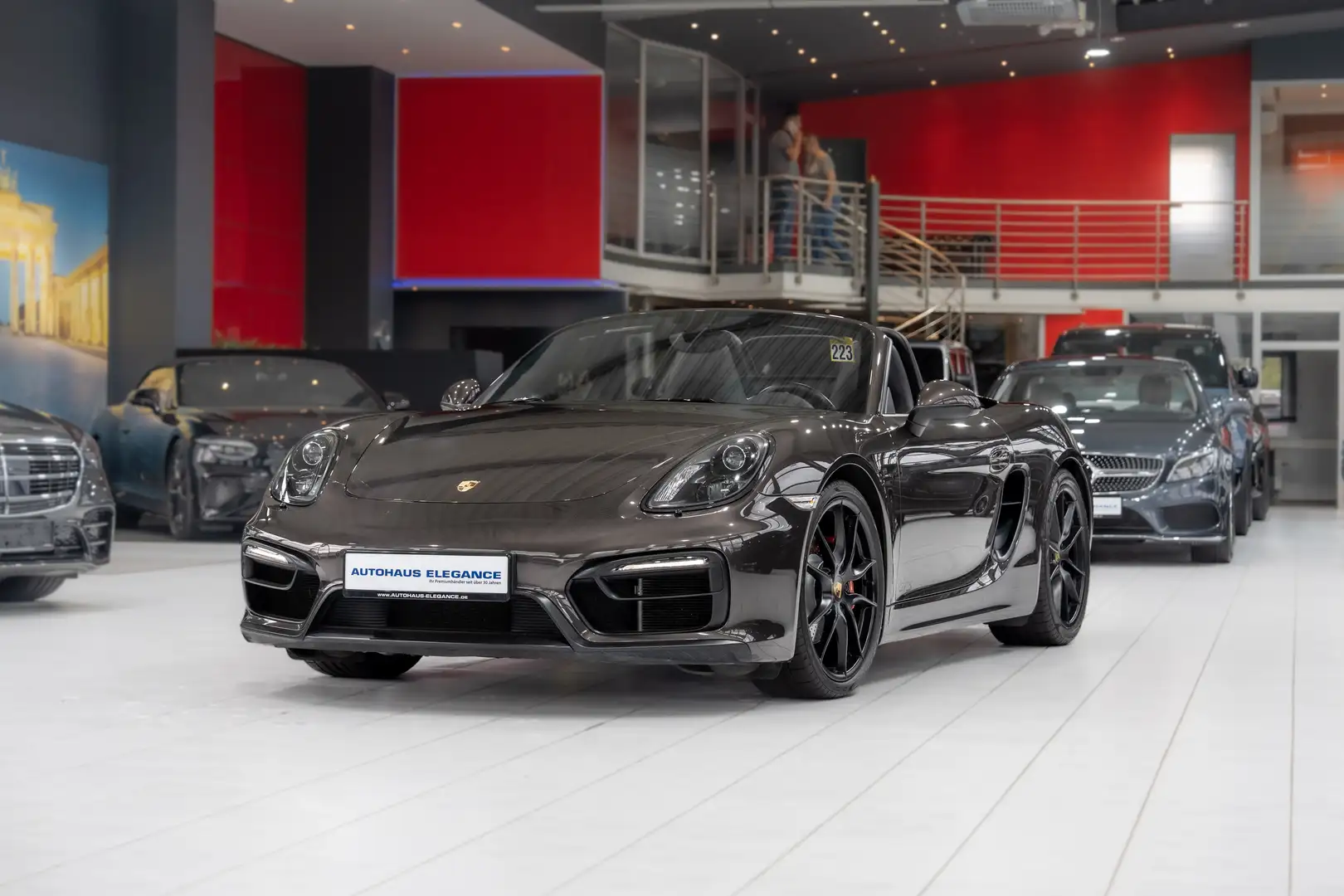 Porsche Boxster GTS*18-WEGE*SPORT-CHRONO*SOUND-PACKAGE+* Gri - 1