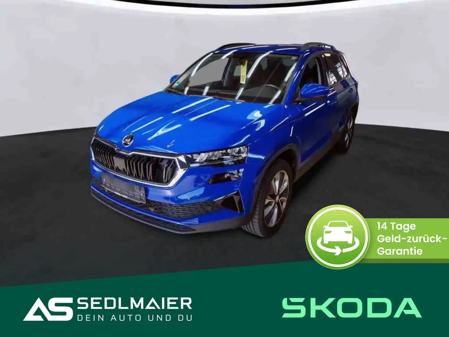 Skoda Karoq 2.0 TDI Style 4x4 AHK|RCam|SHZv+h|NAV|APPs Blau - 1