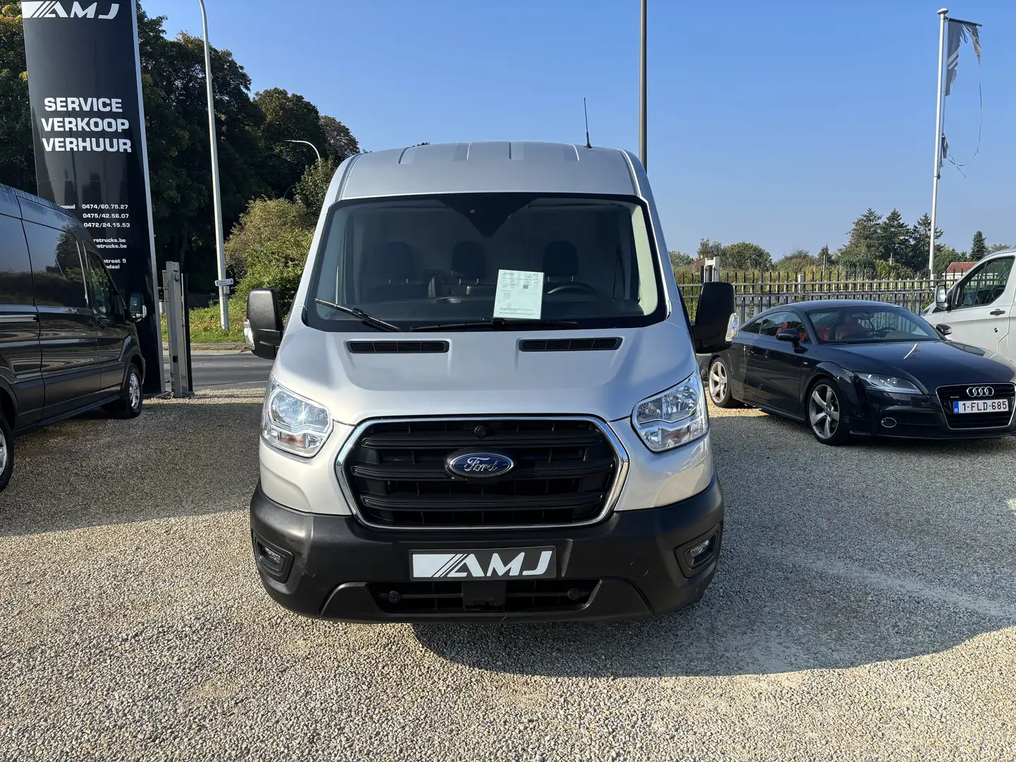 Ford Transit 2.0 L2H2 Automaat Zilver - 2