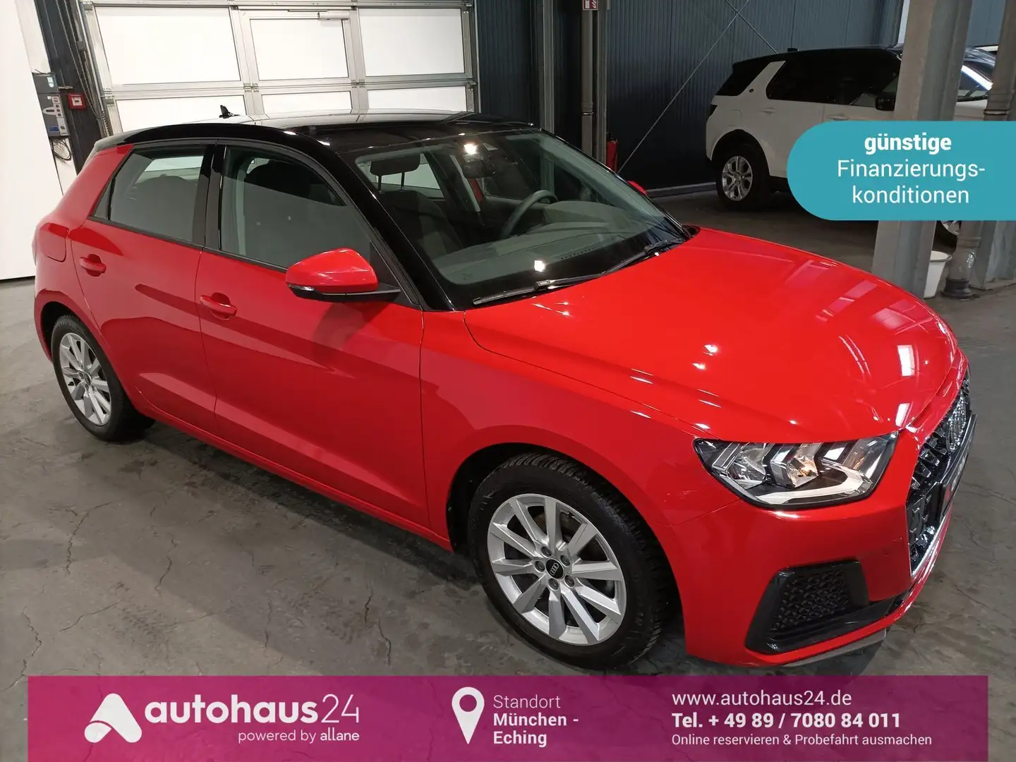 Audi A1 1.0.TFSI advanced Sitzheizung|Klima|Bluetooth Rot - 1