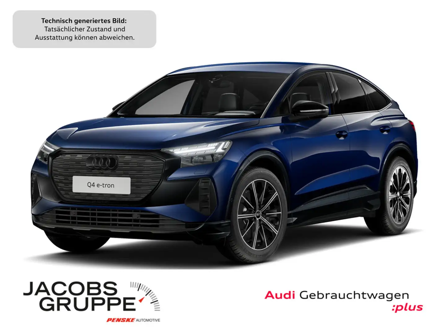 Audi Q4 e-tron Blau - 1