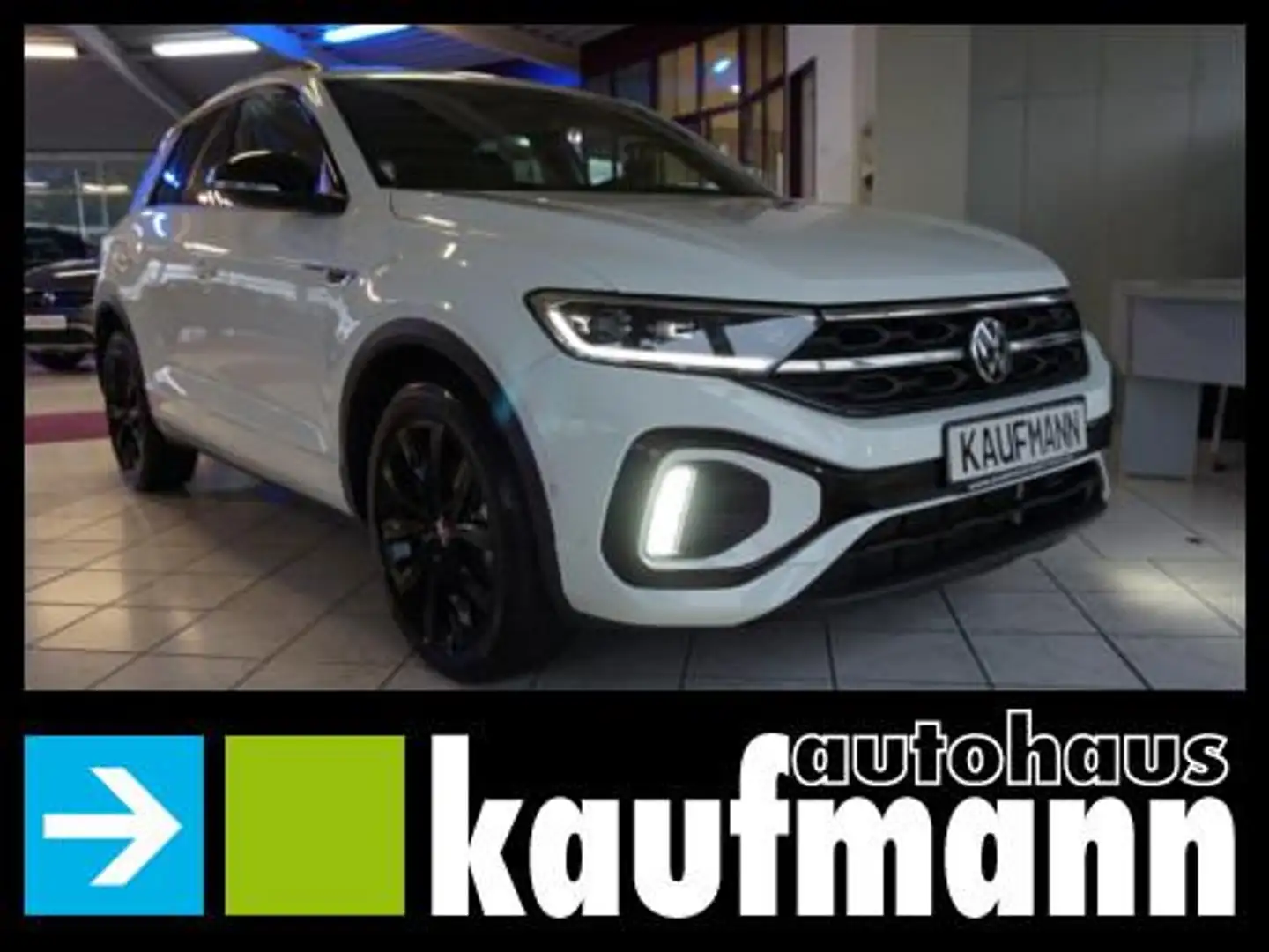 Volkswagen T-Roc T-ROC 1,5 TSI DSG R-LINE BLACK NAVI KAMERA 18" Blanco - 1