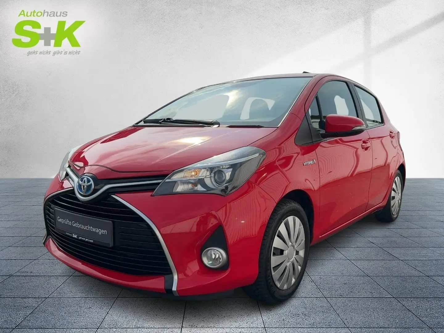 Toyota Yaris 1.5 Hybrid Comfort*TEMPOMAT+KLIMA+ISOFIX*** Rot - 1