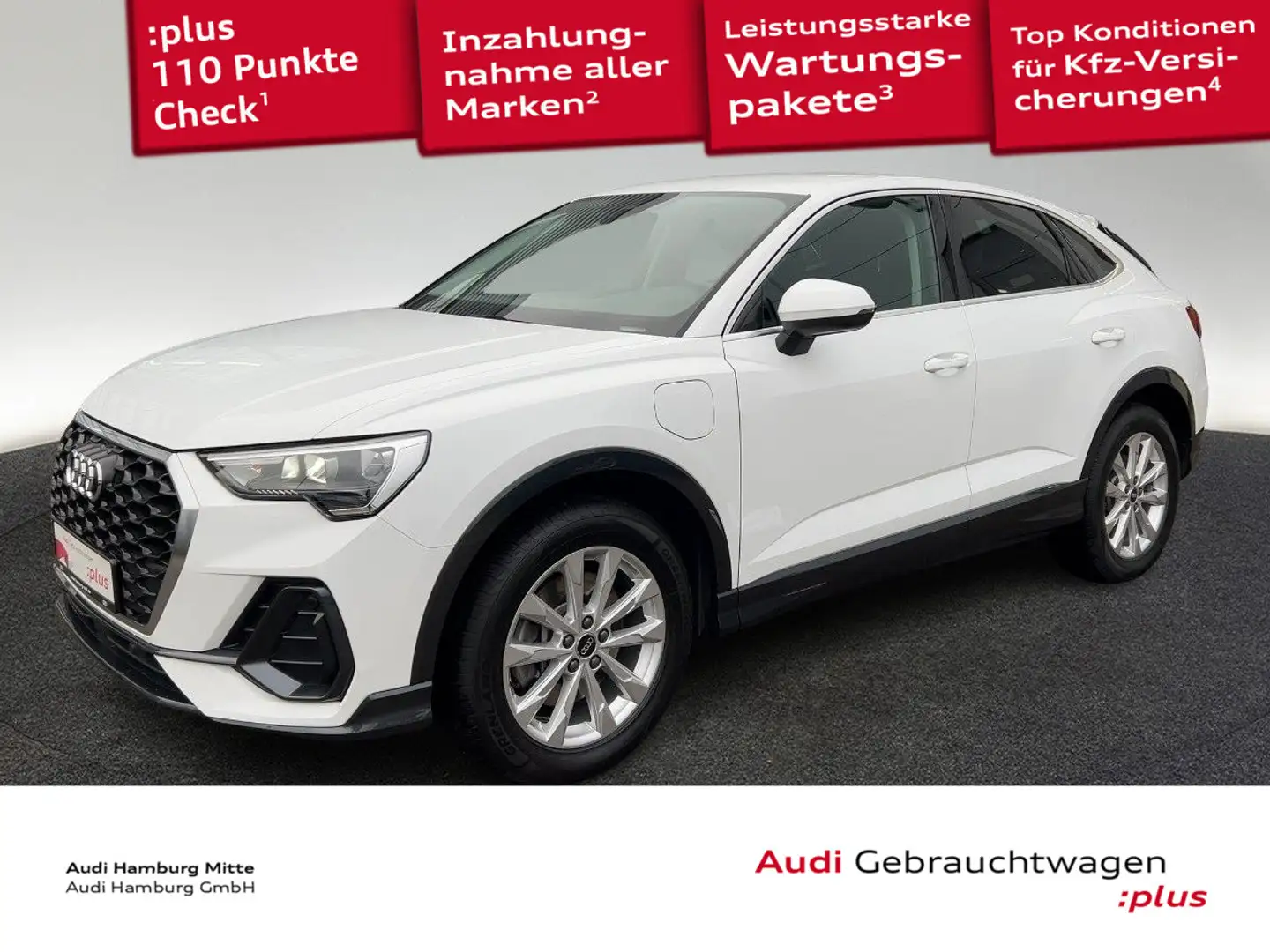 Audi Q3 45 TFSI e S tronic Navi Kamera Sitz Weiß - 1