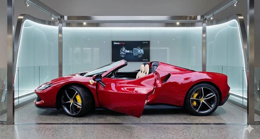 Ferrari 296 GTS 2024 из Европы — купить под ключ