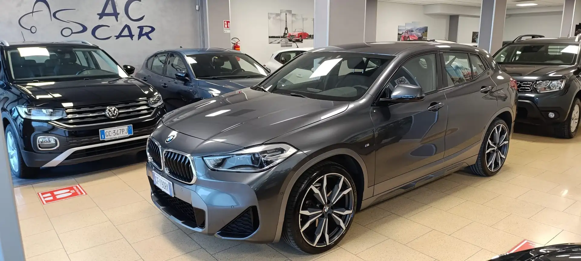 BMW X2 X2 xdrive18d Msport auto Grigio - 1