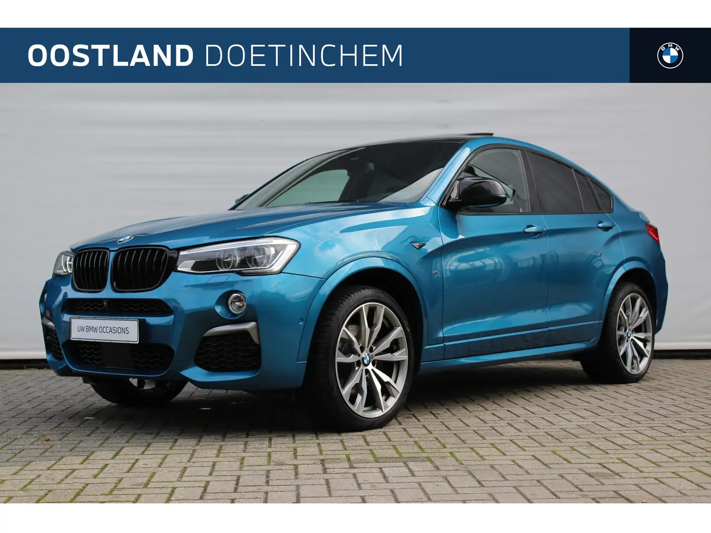 BMW X4 M40i High Executive M Sport Automaat / Schuif-kant Bleu - 1