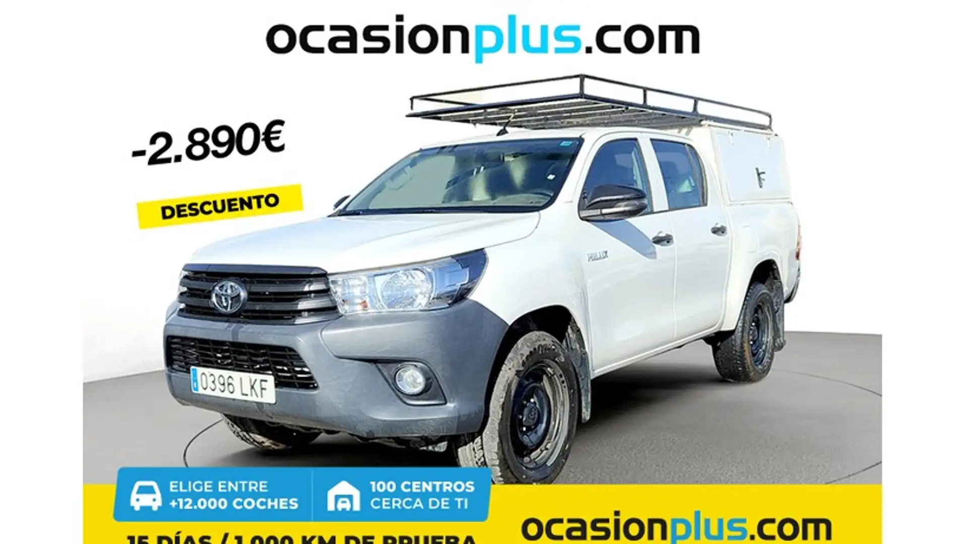 Toyota Hilux Cabina Doble GX Blanco - 1