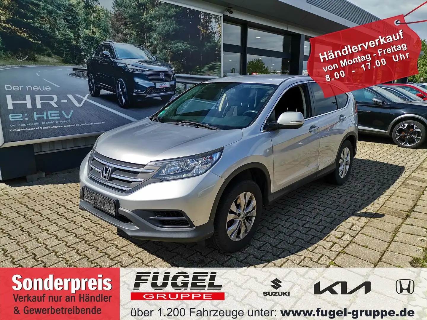 Honda CR-V 2.2 DTEC Comfort 4WD Klimaaut.|Temp.|Navi Argent - 1