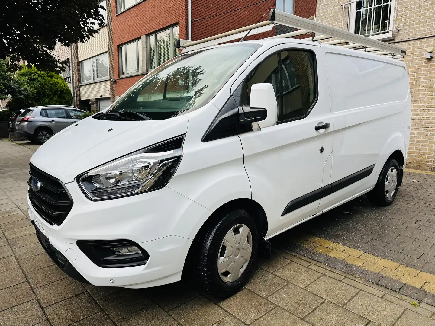 Ford Transit Custom 2.0 TDCi L1H1 80.000KM AIRCO 2019 15.500€ Blanc - 1