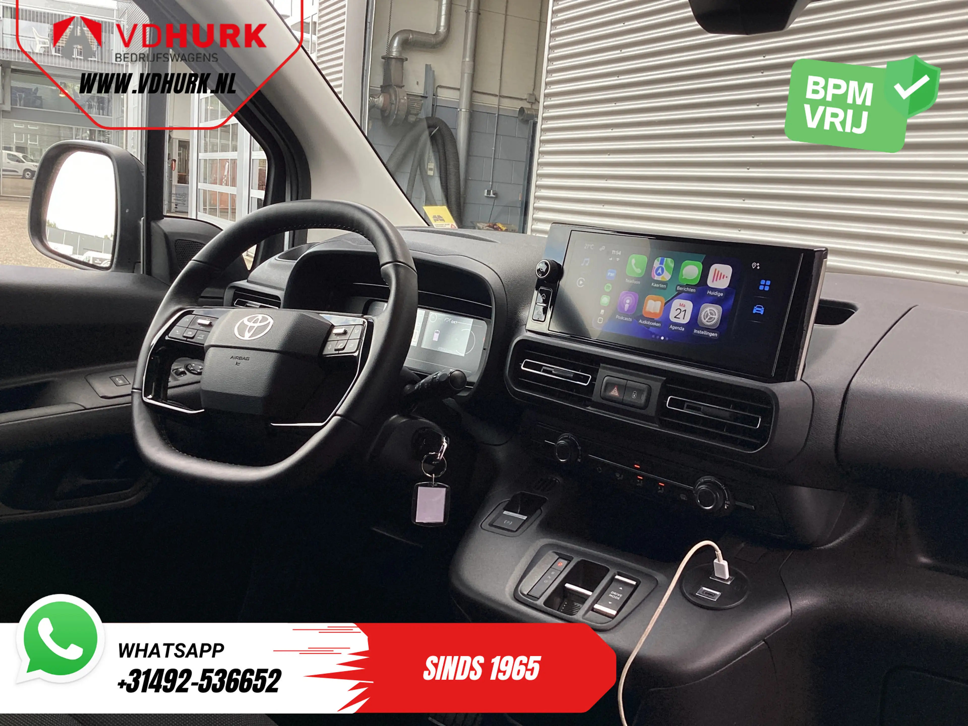 Toyota Proace City e-ProAce 50 kWh 320 km WLTP L2 3Pers./ LED/ Standk — photo 3