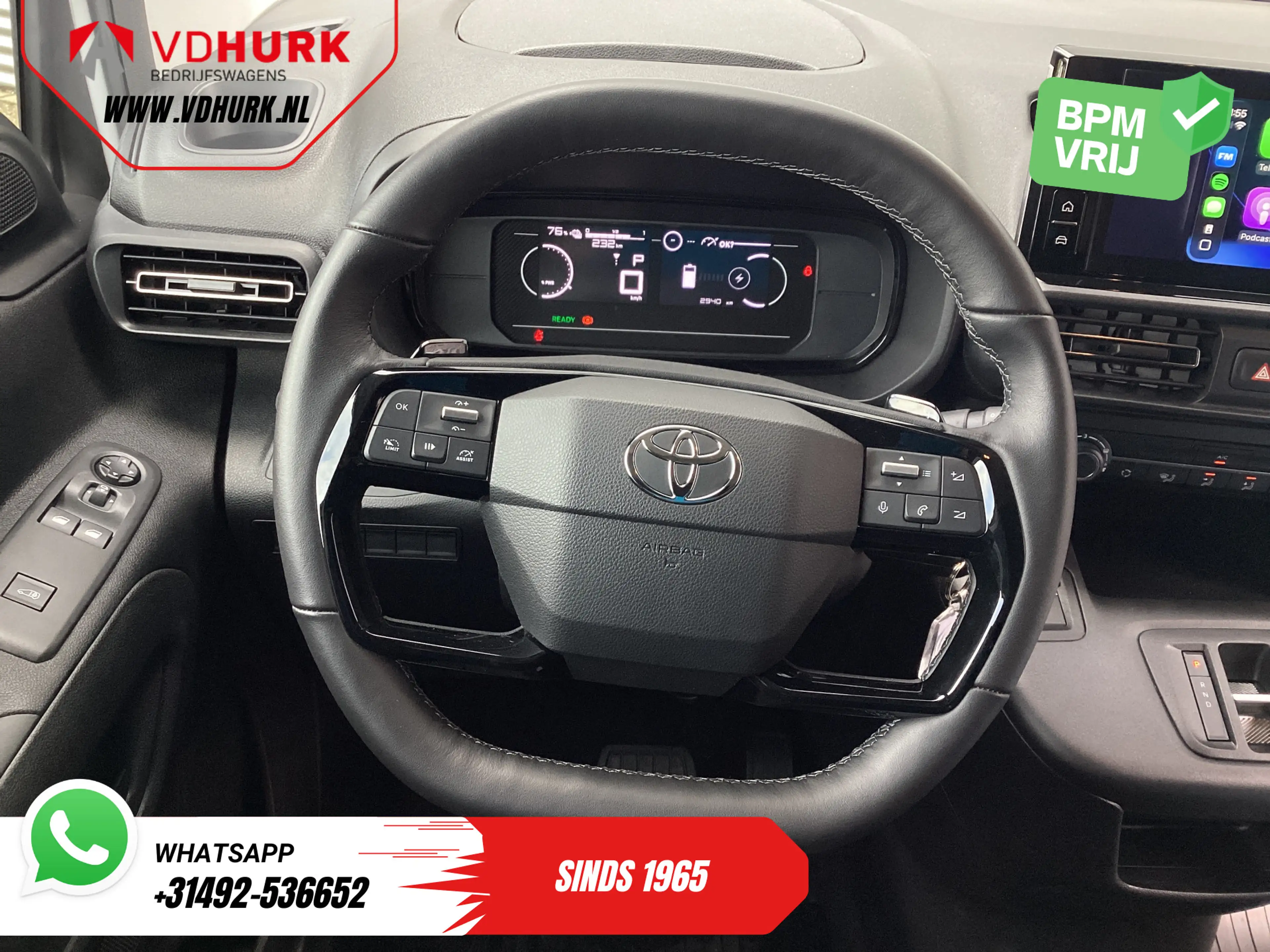 Toyota Proace City e-ProAce 50 kWh 320 km WLTP L2 3Pers./ LED/ Standk — photo 14