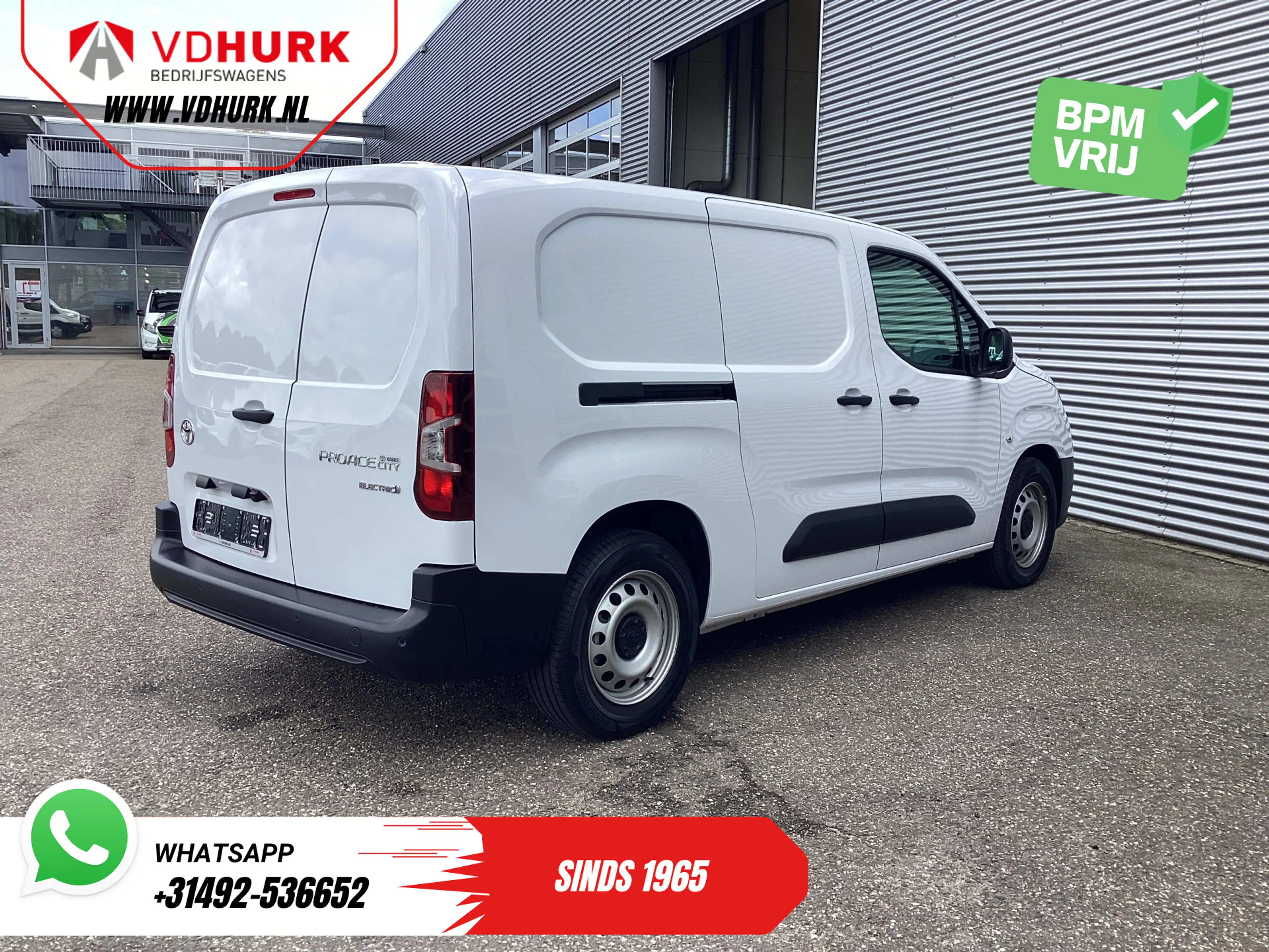 Toyota Proace City e-ProAce 50 kWh 320 km WLTP L2 3Pers./ LED/ Standk — photo 10