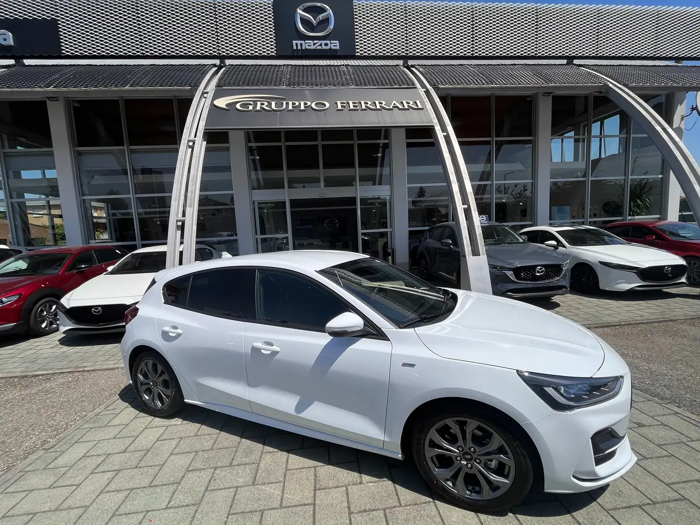Ford Focus Focus 1.5 ecoblue ST-Line 115cv auto Blanc - 1