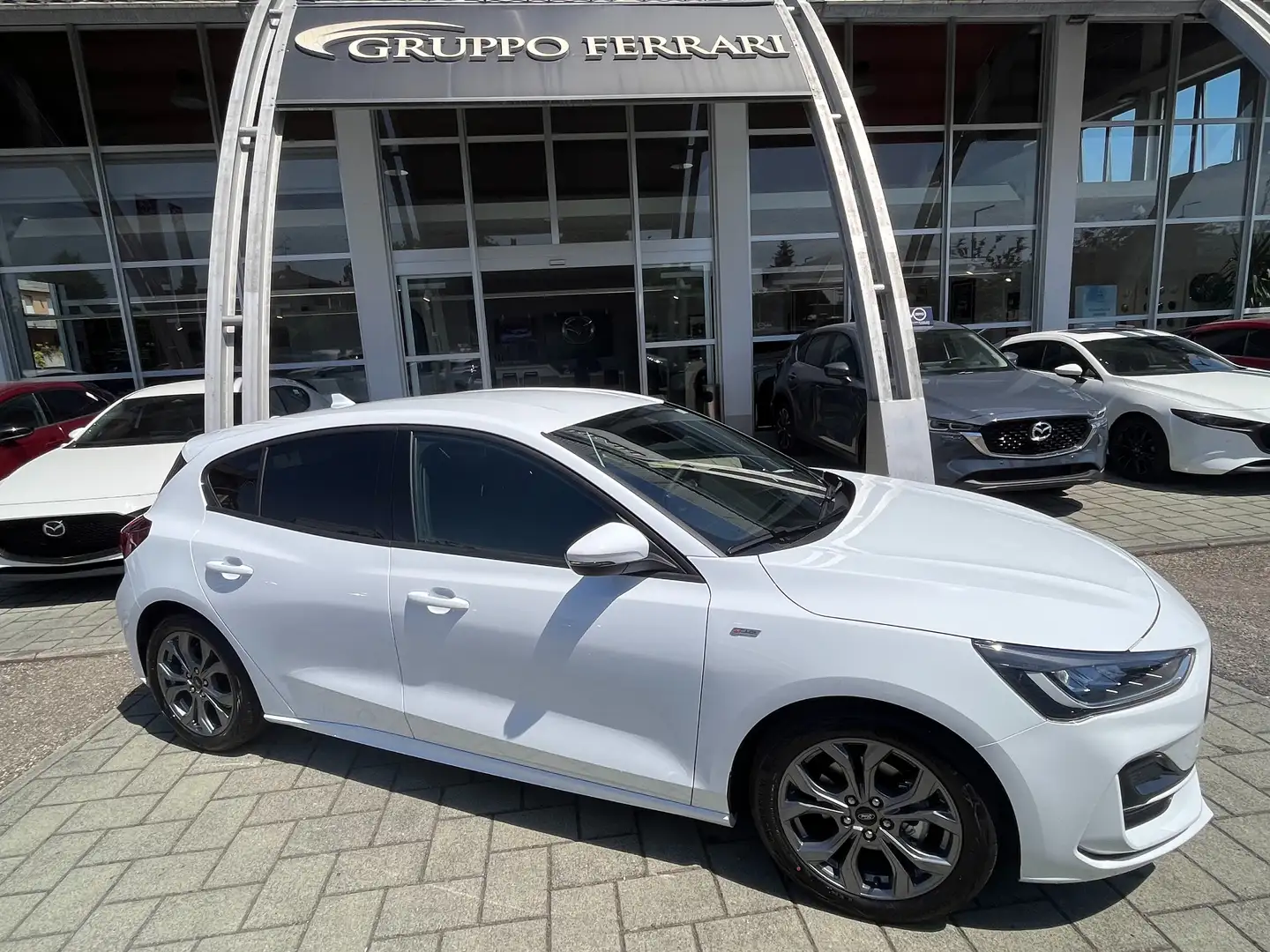 Ford Focus Focus 1.5 ecoblue ST-Line 115cv auto Blanc - 2
