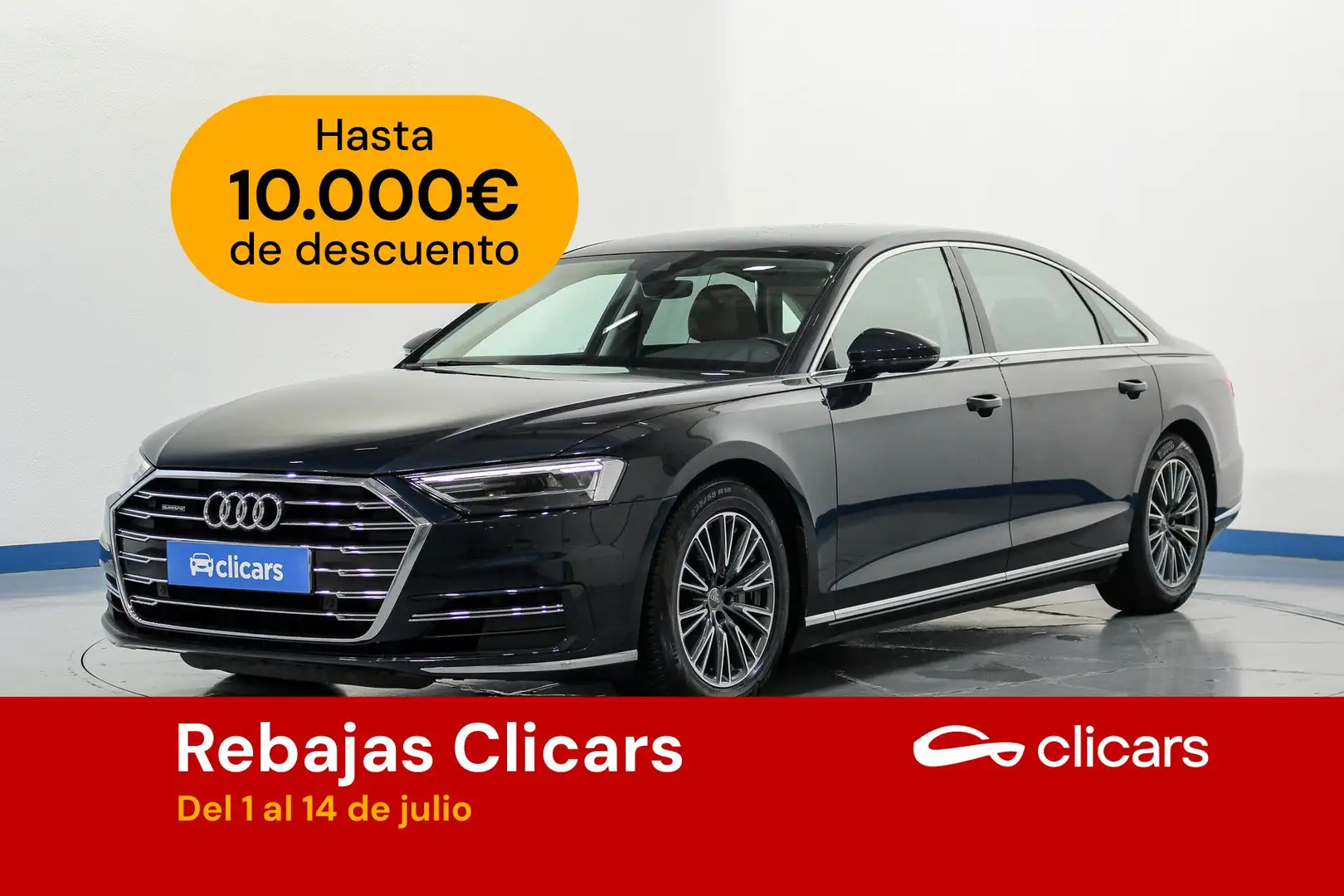Audi A8 50 TDI quattro tiptronic 9.75 Gris - 1