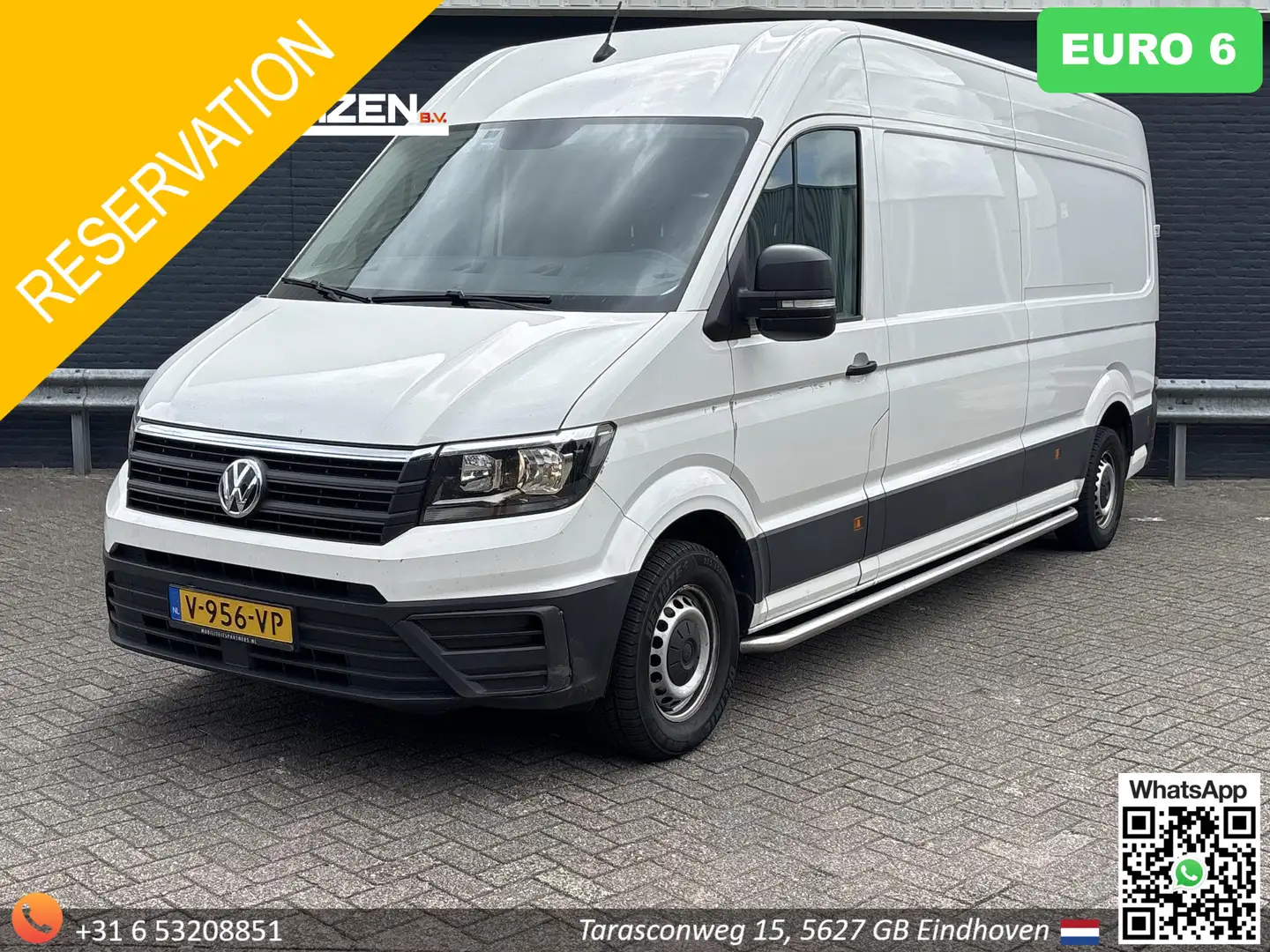 Volkswagen Crafter 35 2.0 TDI L4H3 | € 11.350,- NETTO! | Euro 6 | Bij Wit - 1