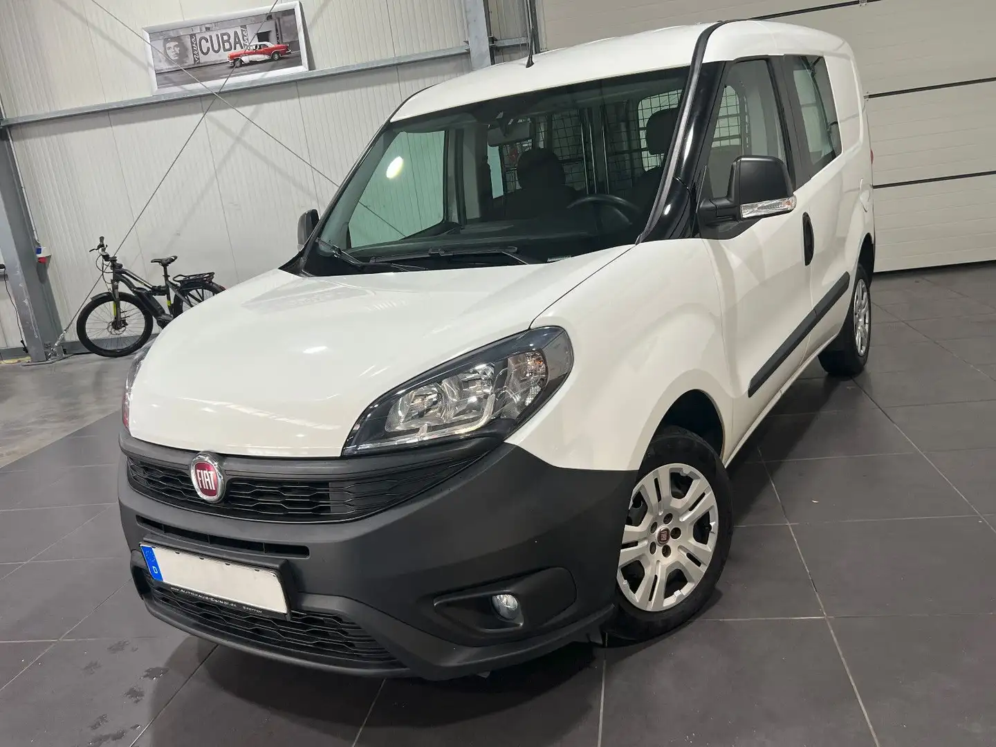 Fiat Doblo 1.6 JTDM SX Kasten **Navi*SHZ*PDC*BT** Weiß - 1