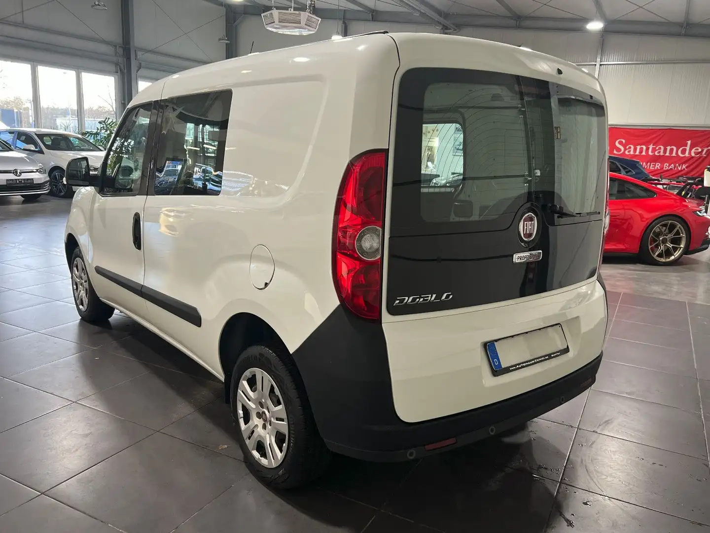 Fiat Doblo 1.6 JTDM SX Kasten **Navi*SHZ*PDC*BT** Weiß - 2