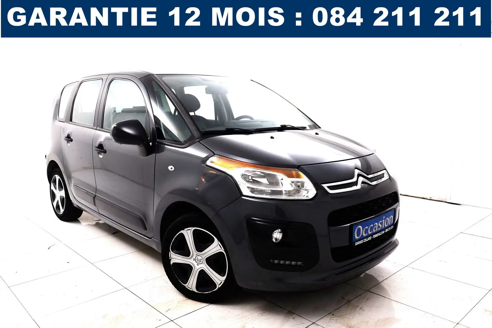 Citroen C3 Picasso 1.2 # CLIM, RADIO CD, CARNET ENTRETIEN Grijs - 1