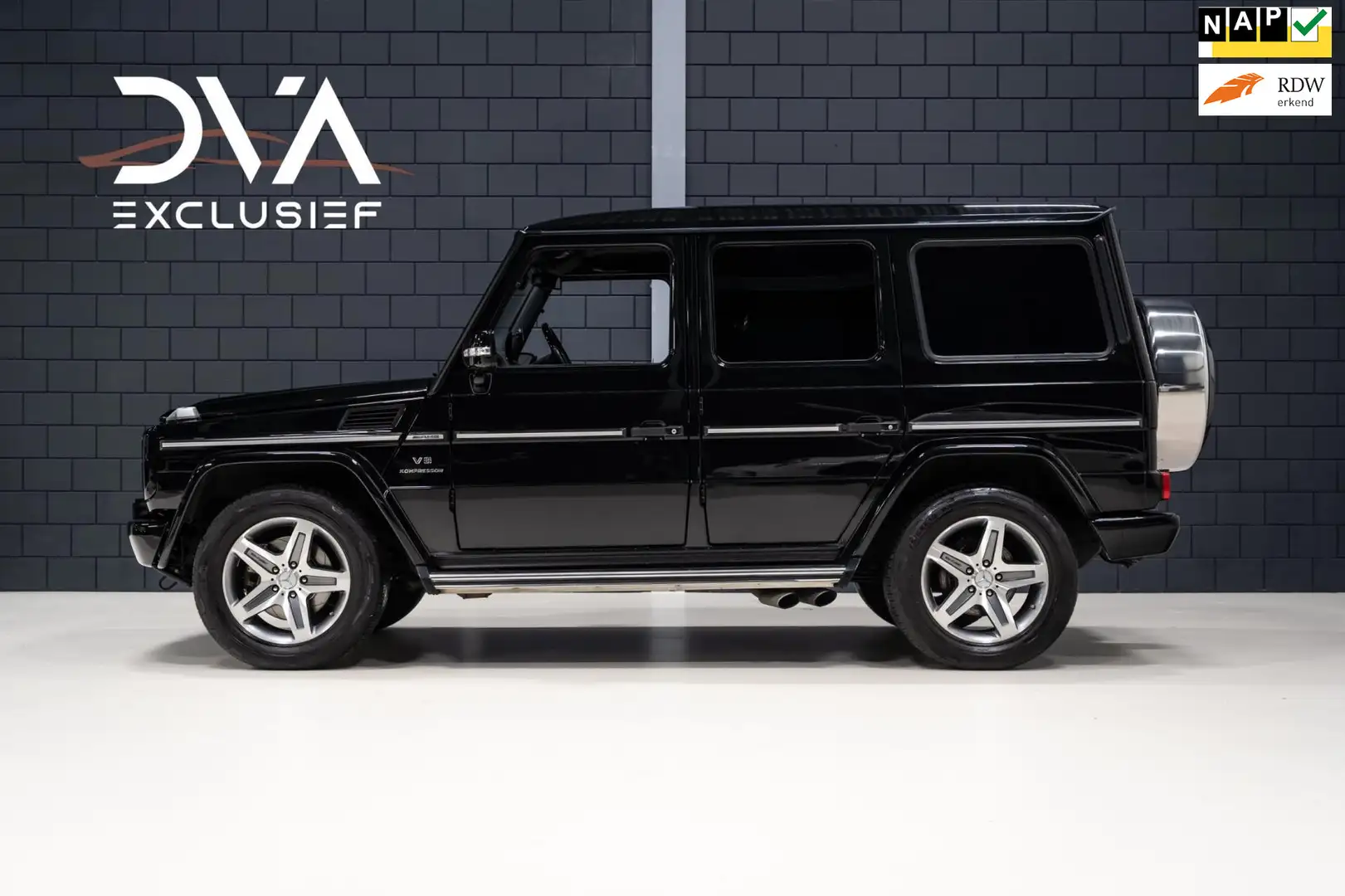 Mercedes-Benz G 55 AMG Kompressor Lang Zwart - 1