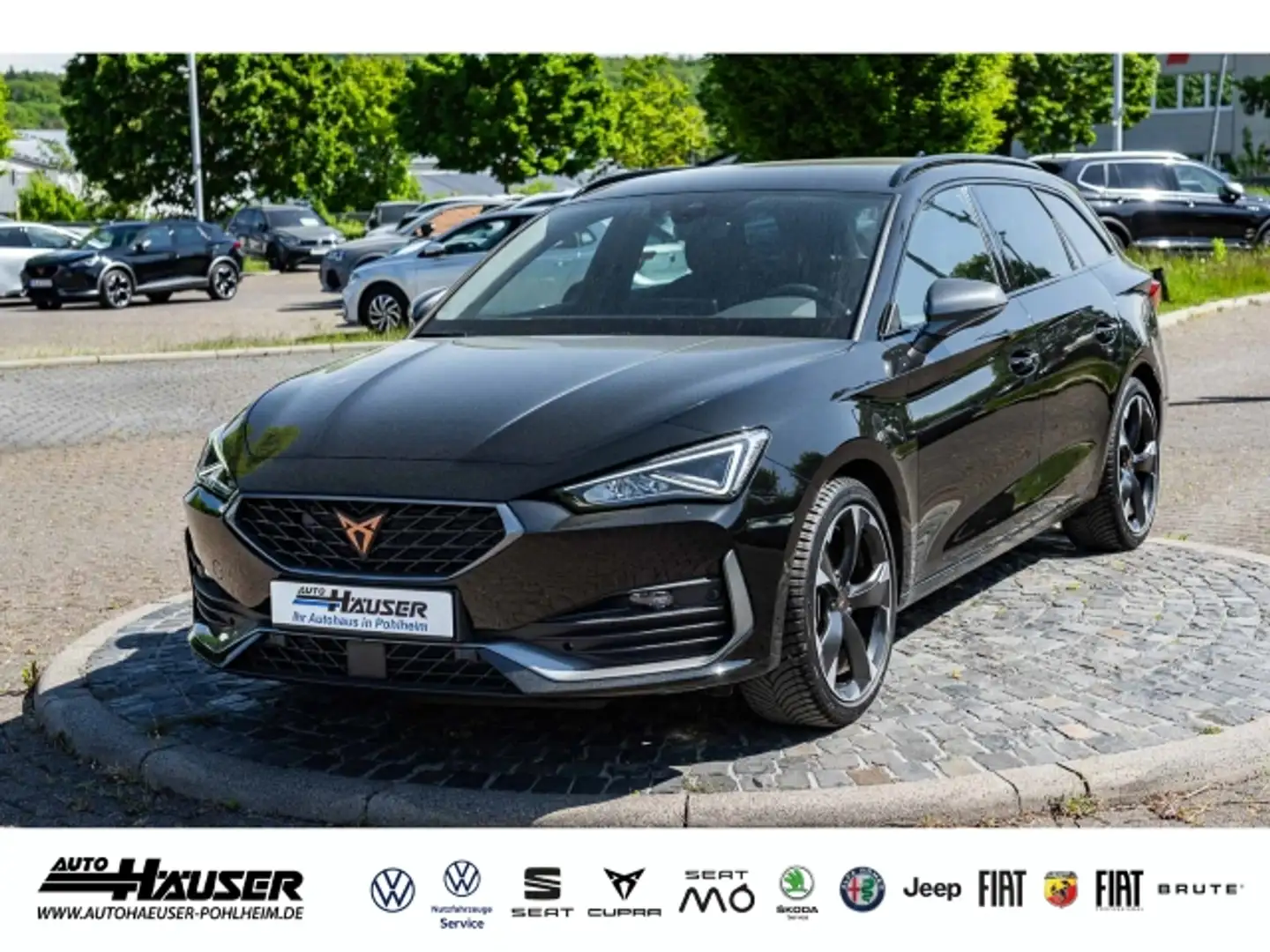 CUPRA Leon "OHNE ANZAHLUNG" Sportstourer 1.5 eTSI DSG AHKV EL Schwarz - 1