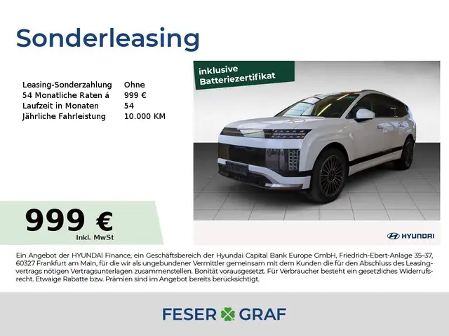 Hyundai IONIQ 9 UNIQ PANO NAPPA MATRIX NAVI KAMERA SHZ