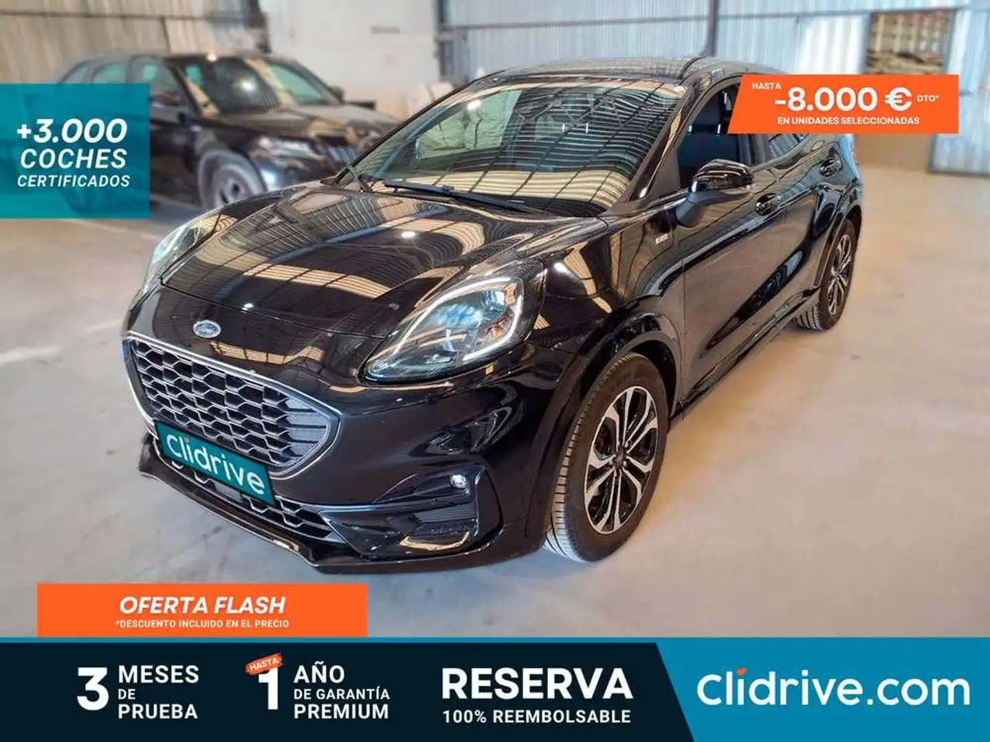 Ford Puma 1.5 Ecoblue Titanium X 120 Negro - 1