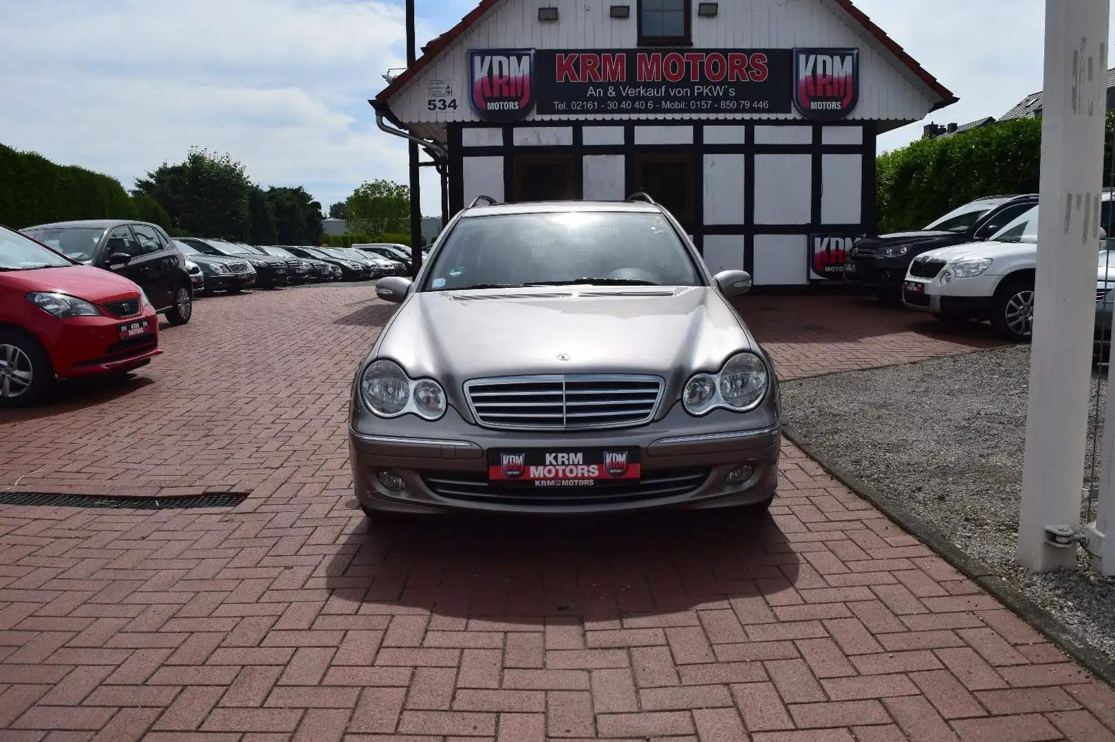 Mercedes-Benz C 180 T  TÜV/AU NEU,AUTOMATIK,KLIMA,SCHIEBEDACH Gris - 2