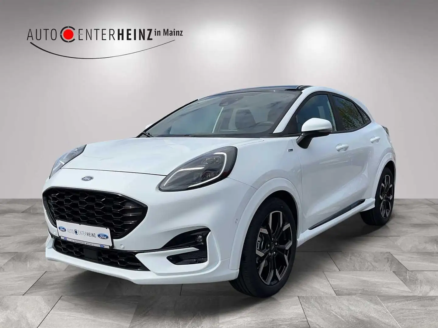 Ford Puma 1.0 EcoBoost Hybrid ST-LINE X Weiß - 1