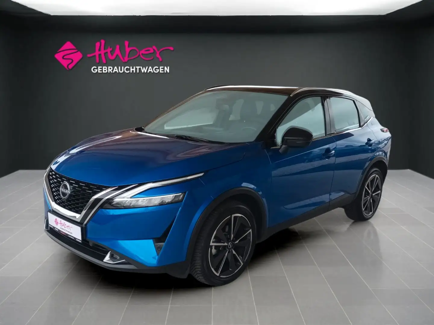 Nissan Qashqai TEKNA+ 158PS (*ALLRAD, HEAD-UP-DISPLAY*) Bleu - 1