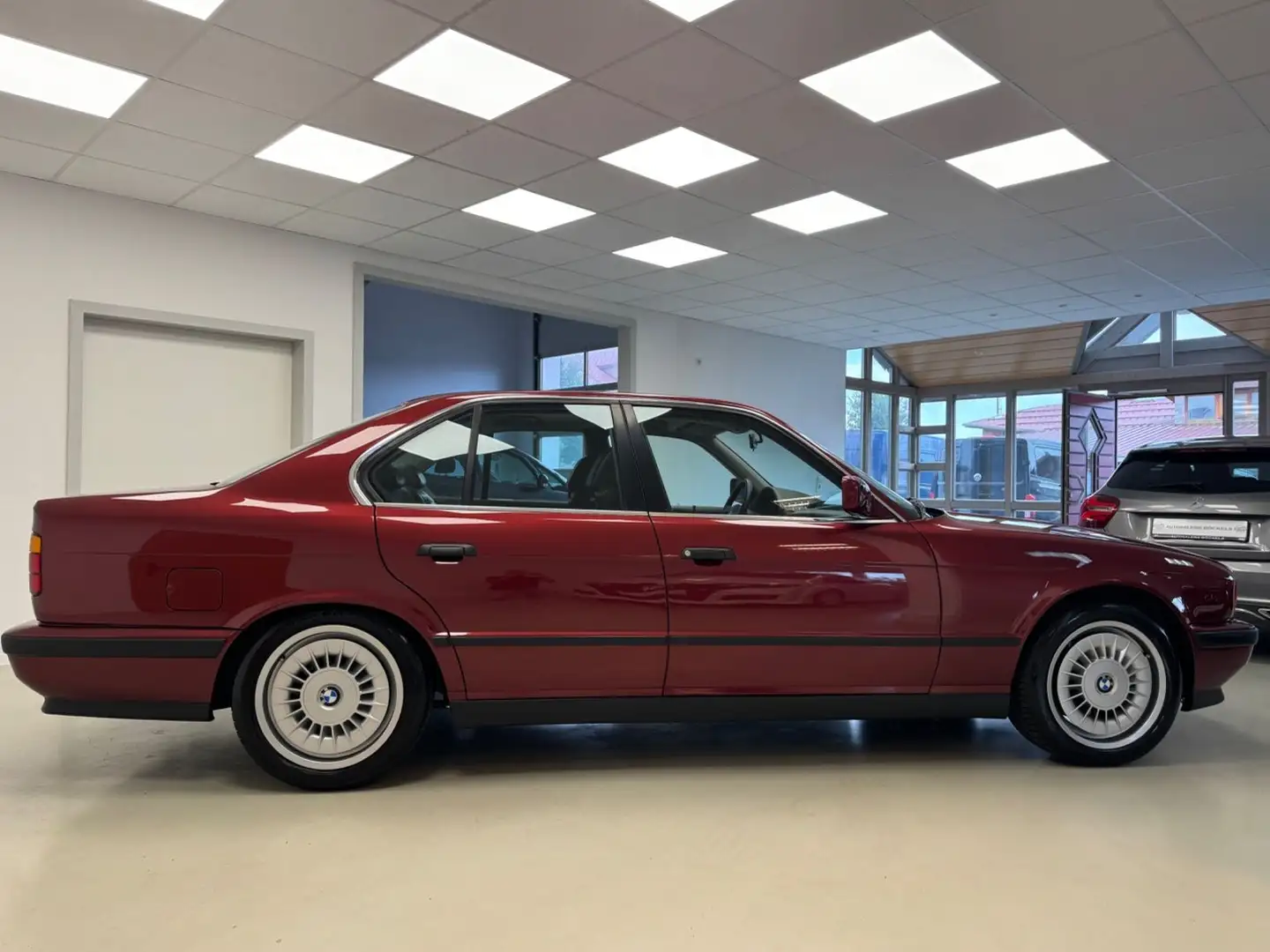 BMW M5 °E34 °Limousine°H-Zulassung°Rostfrei°ORIGINAL Rot - 2