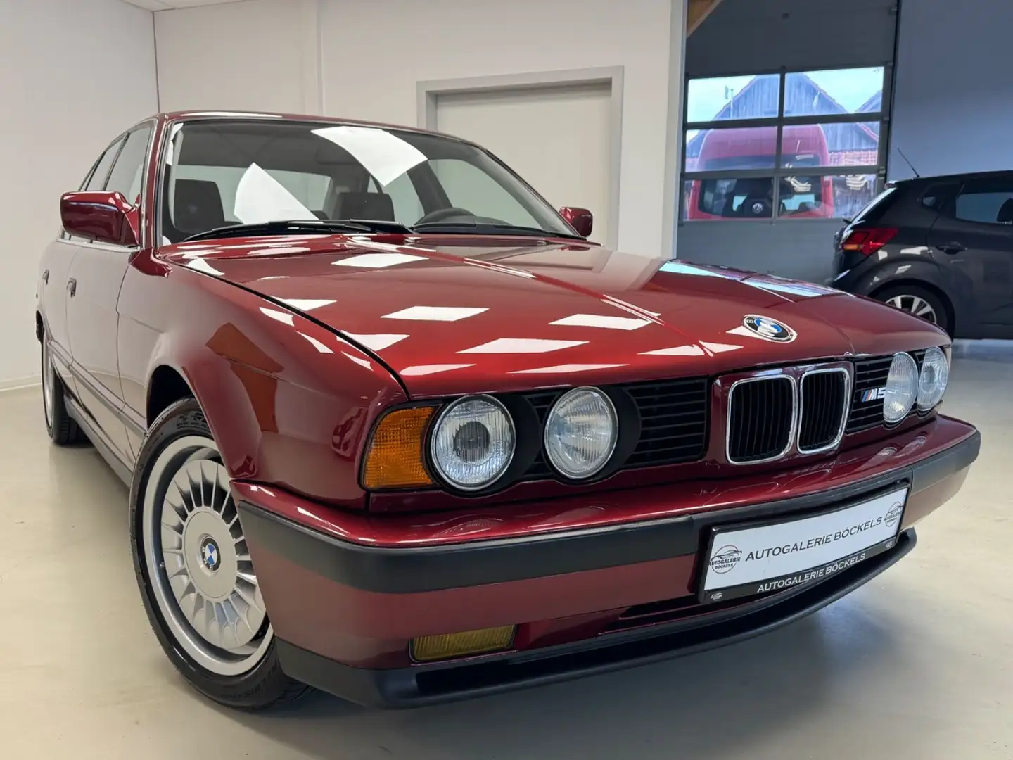BMW M5 °E34 °Limousine°H-Zulassung°Rostfrei°ORIGINAL Rot - 1