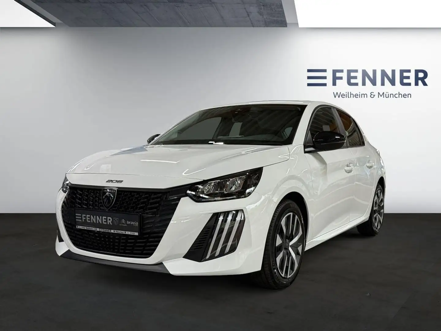 Peugeot 208 1.2 PureTech 100 Active Blanc - 1