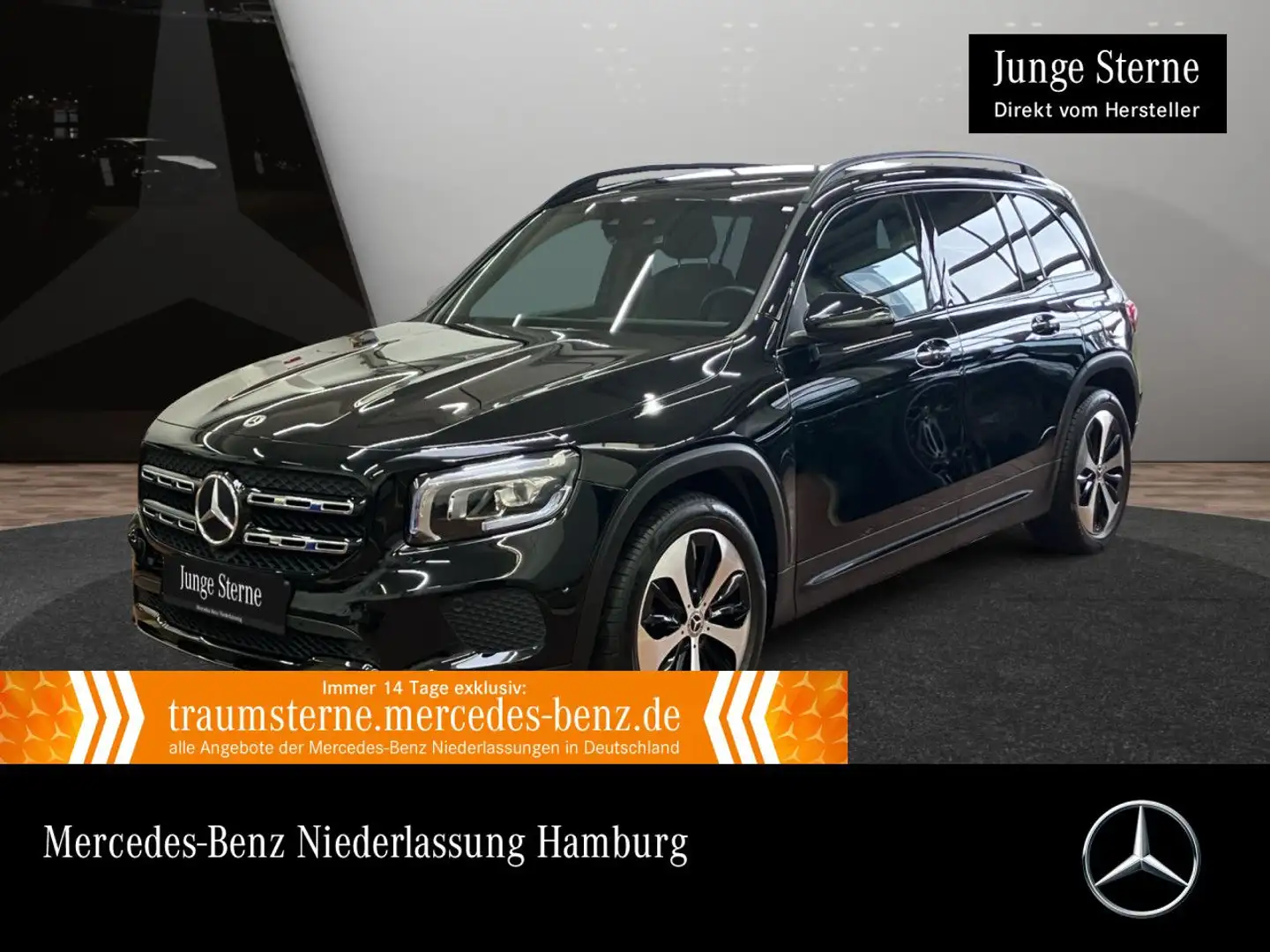 Mercedes-Benz GLB 200 PROGRESSIVE+NIGHT+LED+KAMERA+KEYLESS+7G Schwarz - 1