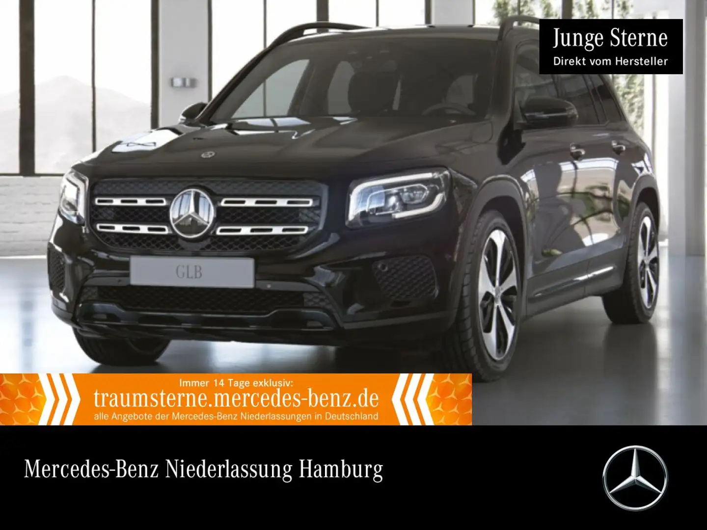 Mercedes-Benz GLB 200 PROGRESSIVE+NIGHT+LED+KAMERA+KEYLESS+7G Schwarz - 1