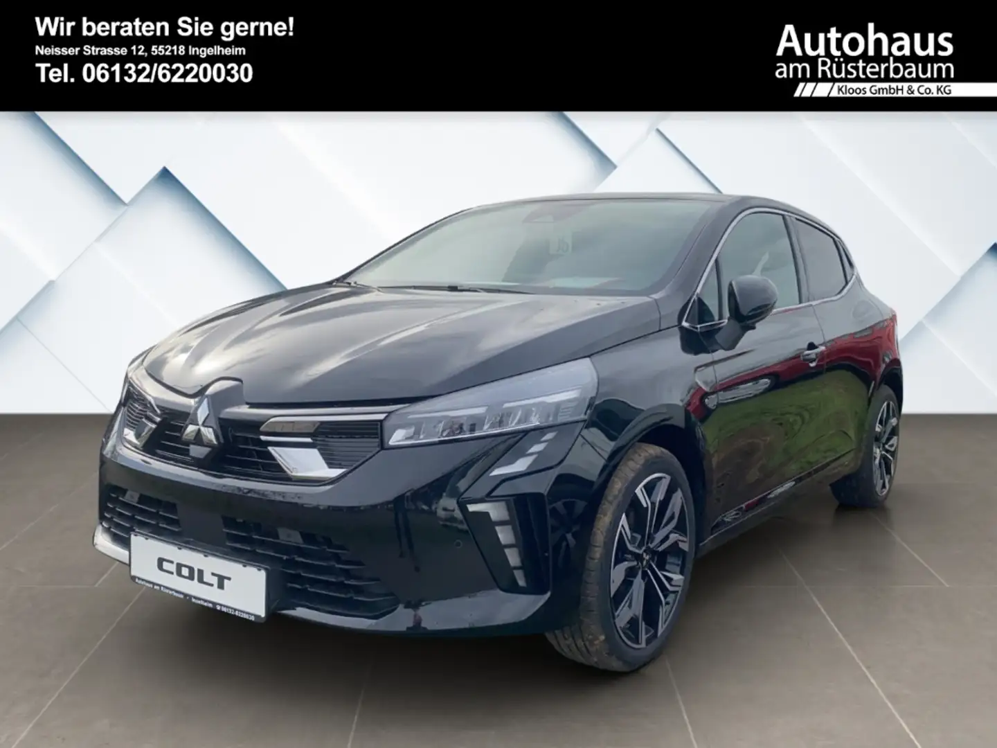 Mitsubishi Colt 1.0 T. EDITION Navi Digitales Cockpit LED ACC Appl Schwarz - 1