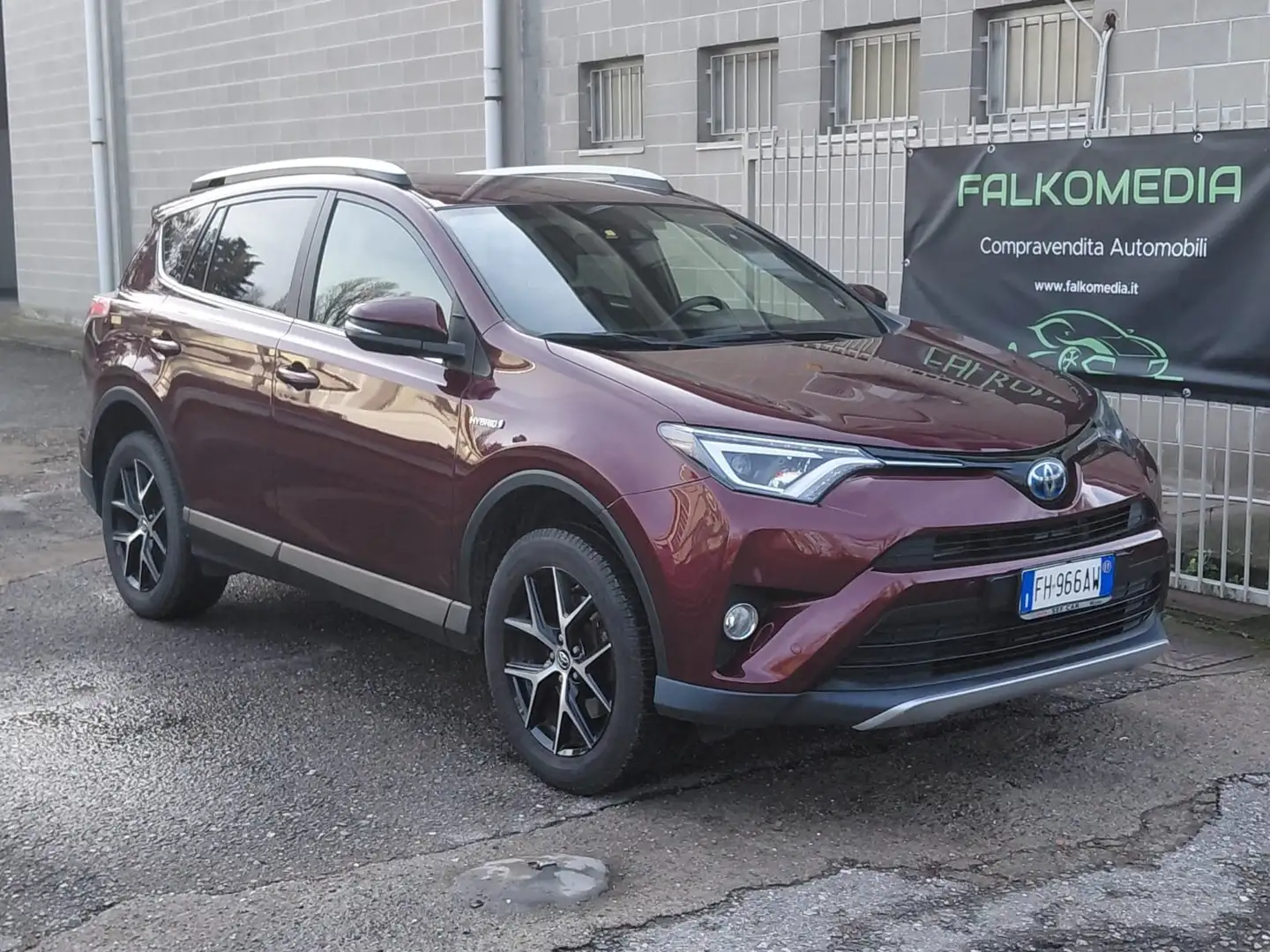Toyota RAV 4 2.5 Hybrid Style 4wd garanzia MEC 12 mesi Rosso - 2